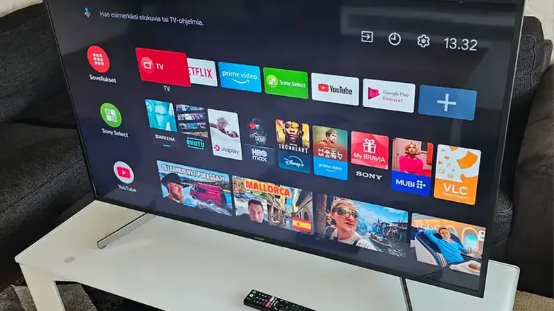 Smart TV in a living room